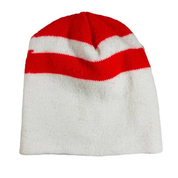 Coca Cola vintage knit hat winter cap 80s Coke made in USA - Picture 2 of 3